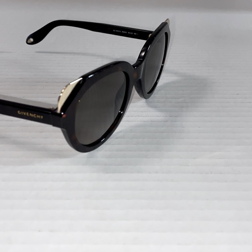 Givenchy oversized tortoise gold sunglasses Havana brown woman’s - Picture 8 of 17